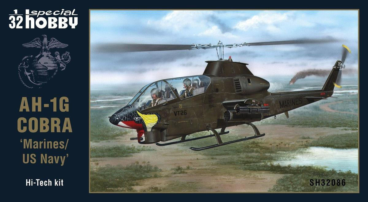 Special Hobby 1/32 AH-1G Cobra USMC / USN Hi-Tech 32086